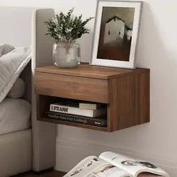 میز پاتختی مدل Nightstand 01 کاتن مدل 106267