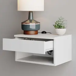 میز پاتختی مدل Nightstand 01 کاتن مدل 106267