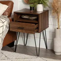 میز پاتختی مدل Nightstand کاتن مدل 106266