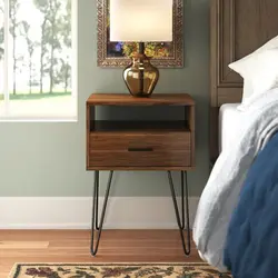 میز پاتختی مدل Nightstand کاتن مدل 106266