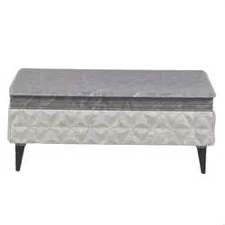 میز جلو مبلی و عسلی اکتیوهوم مدل کریستال مجموعه 4 عددی کاتن مدل 104624