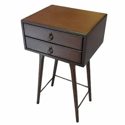 میز تلفن مدل آمیتیس 2 کشو کاتن مدل 104557