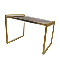 میز پذیرایی مدل میزچوب و رزین کاتن مدل 104532