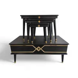 میز پذیرایی مدل MA14 مجموعه 4 عددی کاتن مدل 104477