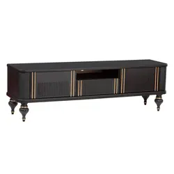 میز پذیرایی مدل Almas-M1 مجموعه 4 عددی به همراه میز تلویزیون کاتن مدل 104447