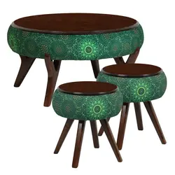 میز پذیرایی مدل AK-95 بسته 3 عددی کاتن مدل 104441