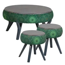 میز پذیرایی مدل AK-95 بسته 3 عددی کاتن مدل 104441