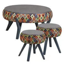 میز پذیرایی مدل AK-47 مجموعه 3 عددی کاتن مدل 104432