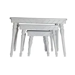 میز پذیرایی کد 02 مجموعه 4 عددی کاتن مدل 104404