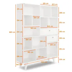 کتابخانه کاتن مدل 104382