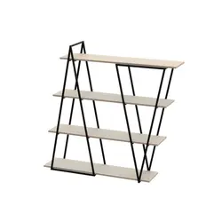 کتابخانه چوبی فلزی کاتن مدل 104377