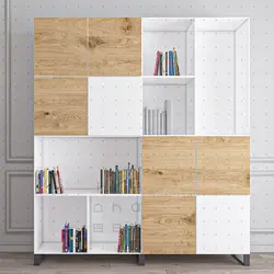 کتابخانه و ویترین سلما کاتن مدل 104374