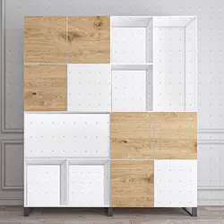 کتابخانه و ویترین سلما کاتن مدل 104374