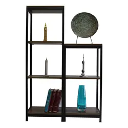 کتابخانه مدل چوبی فلزی IKE432 مجموعه 2 عددی کاتن مدل 104337