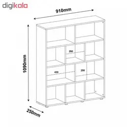 کتابخانه مدل L3 کاتن مدل 104231
