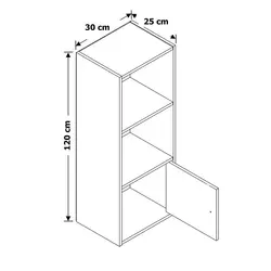 کتابخانه مدل IKE4481 کاتن مدل 104180
