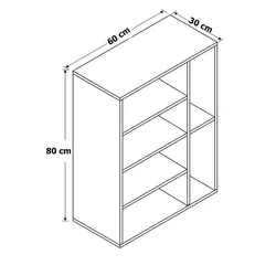 کتابخانه مدل IKE2153 کاتن مدل 104147