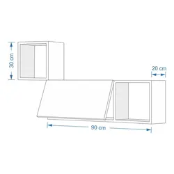 کتابخانه مدل FFR12 کاتن مدل 104002