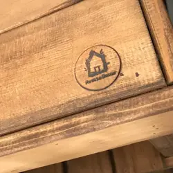 کتابخانه روستیک دکور مدل KN400 کاتن مدل 103813