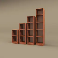 کتابخانه مدل FH314 مجموعه 4 عددی کاتن مدل 103600