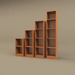 کتابخانه مدل FH314 مجموعه 4 عددی کاتن مدل 103600