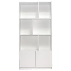 کتابخانه مدل 3 طبقه و کمددار IKE487 کاتن مدل 103525