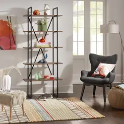 کتابخانه دیزم مدل LIB-45F05-75BRN کاتن مدل 103489