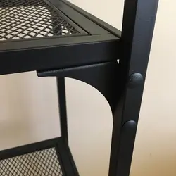 کتابخانه تیرداد مدل ژالکه دوطبقه کاتن مدل 103484