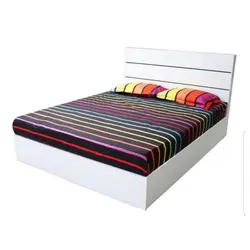 تخت خواب دونفره مدل صدف 1616 سایز 160×200 سانتی متر کاتن مدل 102997