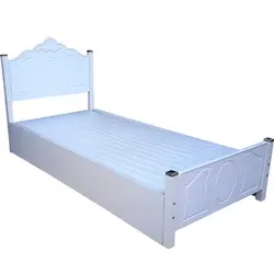 تخت خواب تک نفره مدل صدف سایز 200x90 سانتی متر کاتن مدل 102552
