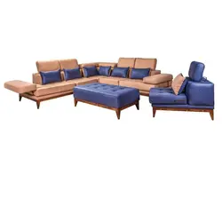 مبلمان راحتی 7 نفره کاتن مدل 102426