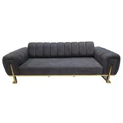 مبل 8 نفره مبلمان الماس سیاه مدل صدفی کاتن مدل 102028