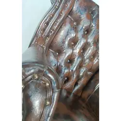 مبل هشت نفره بازرگانی پارسین مدل چستر سزار به همراه میز جلو مبلی کاتن مدل 101911