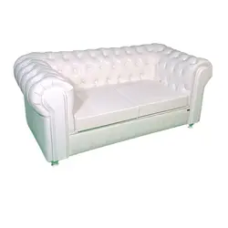 مبل دو نفره بازرگانی پارسین مدل چستر کریستال کد 1002 کاتن مدل 101746