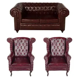 مبل چهار‌نفره مدل چسترفیلد سزار کاتن مدل 101741