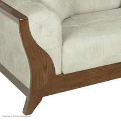 مبل راحتی هفت نفره بلوط کاتن مدل 100649