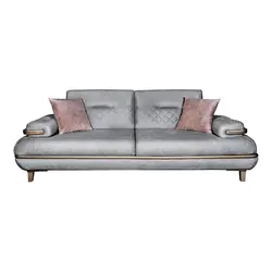 مبل تختخواب شو سه نفره دکورابو مدل راک تخت خواب شو کد 2250 کاتن مدل 100469