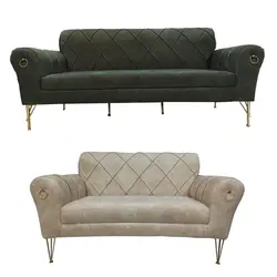 مبل 5 نفره مبلمان الماس سیاه مدل اسکارلت کاتن مدل 100383