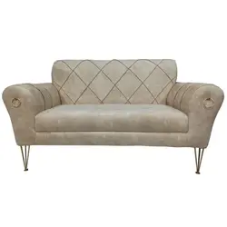 مبل 5 نفره مبلمان الماس سیاه مدل اسکارلت کاتن مدل 100383