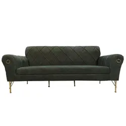 مبل 5 نفره مبلمان الماس سیاه مدل اسکارلت کاتن مدل 100383