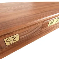 میز پذیرایی مدل نلسون کد 03 مجموعه 4 عددی به همراه میز تلویزیون کاتن مدل 100057