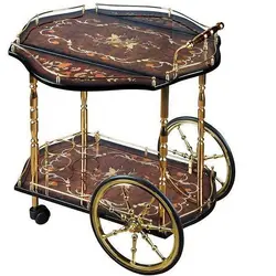 میز پذیرایی مدل كالسكه اي M-209 کاتن مدل 100048