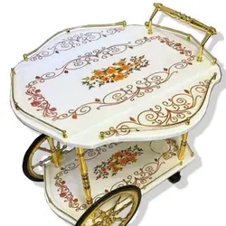 میز پذیرایی مدل كالسكه اي M-209 کاتن مدل 100048