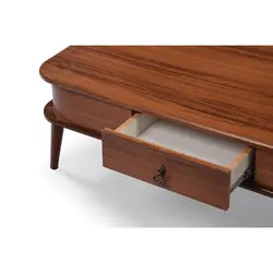 میز پذیرایی مدل 103 دورفندقی مجموعه 4 عددی کاتن مدل 100012