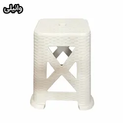 چهارپایه پلاستیک کاتن مدل 1838