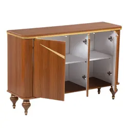 آینه و کنسول مدل Nice-B1 به همراه میز تلویزیون کاتن مدل 1635