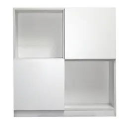 کتابخانه مدل قفسه ای درب دار کاتن مدل 1431