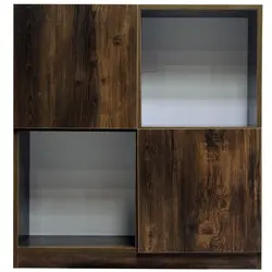 کتابخانه مدل قفسه ای درب دار کاتن مدل 1431