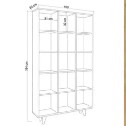 کتابخانه کاتن مدل 1411