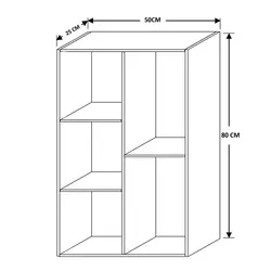 کتابخانه کاتن مدل 1367